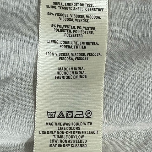 Anthropologie Meadow Rue Josie Tiered Metallic Dress - Picture 9 of 10